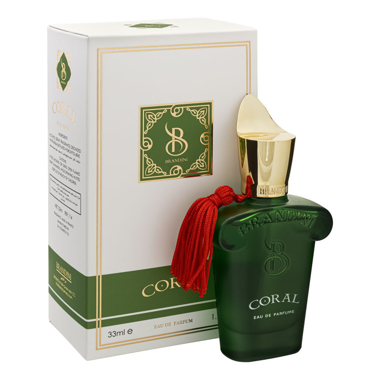 ادکلن کازاموراتی کورال مردانه(گرم شیرین گلی چوبی)33میل برندینی(مشابه دیورهوم)