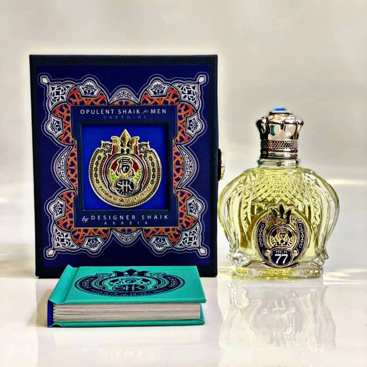 ادکلن شیخ کلاسیک 77 مردانه تستر اصل با کیفیت محشر(گرم وشیرین)100میل اورجینال