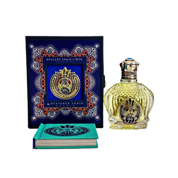 ادکلن شیخ کلاسیک 77 مردانه تستر اصل با کیفیت محشر(گرم وشیرین)100میل اورجینال