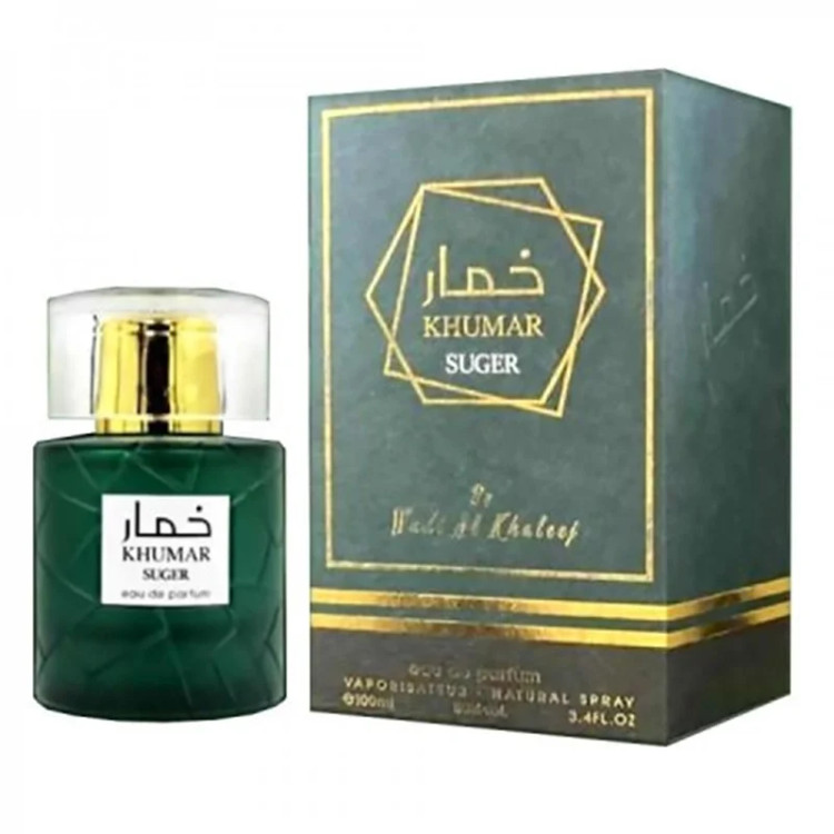 ادکلن خمار شوگر سبز وادی الخلیج مردانه زنانه(گرم و شیرین )100 میل