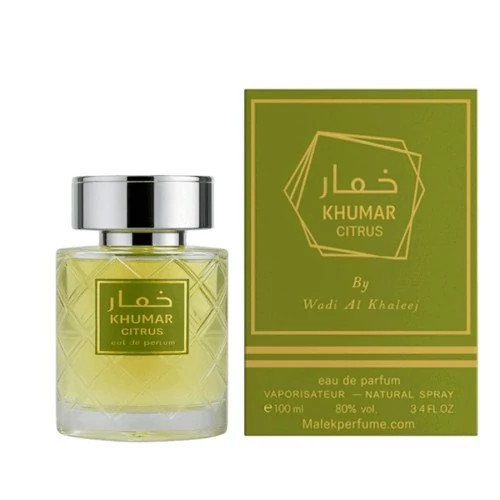 ادکلن خمار سیتروس مردانه(خنک ملایم مرکباتی)100 میل وادی الخلیج مشابه ایمجینیشن معروف