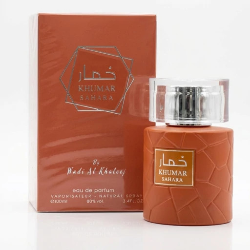 ادکلن خمار ساهارا مردانه(مارلی آلتیر)گرم و شیرین چوبی 100 میل وادی الخلیج